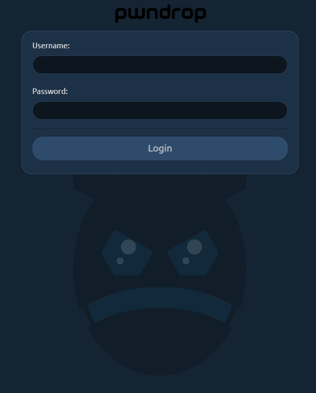 pwndrop%20login%20page